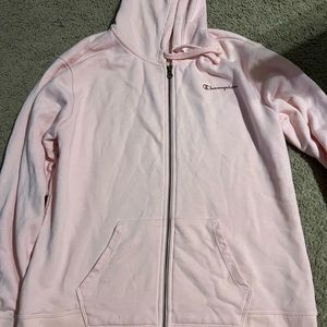 Women’s champion zip up hoodie large